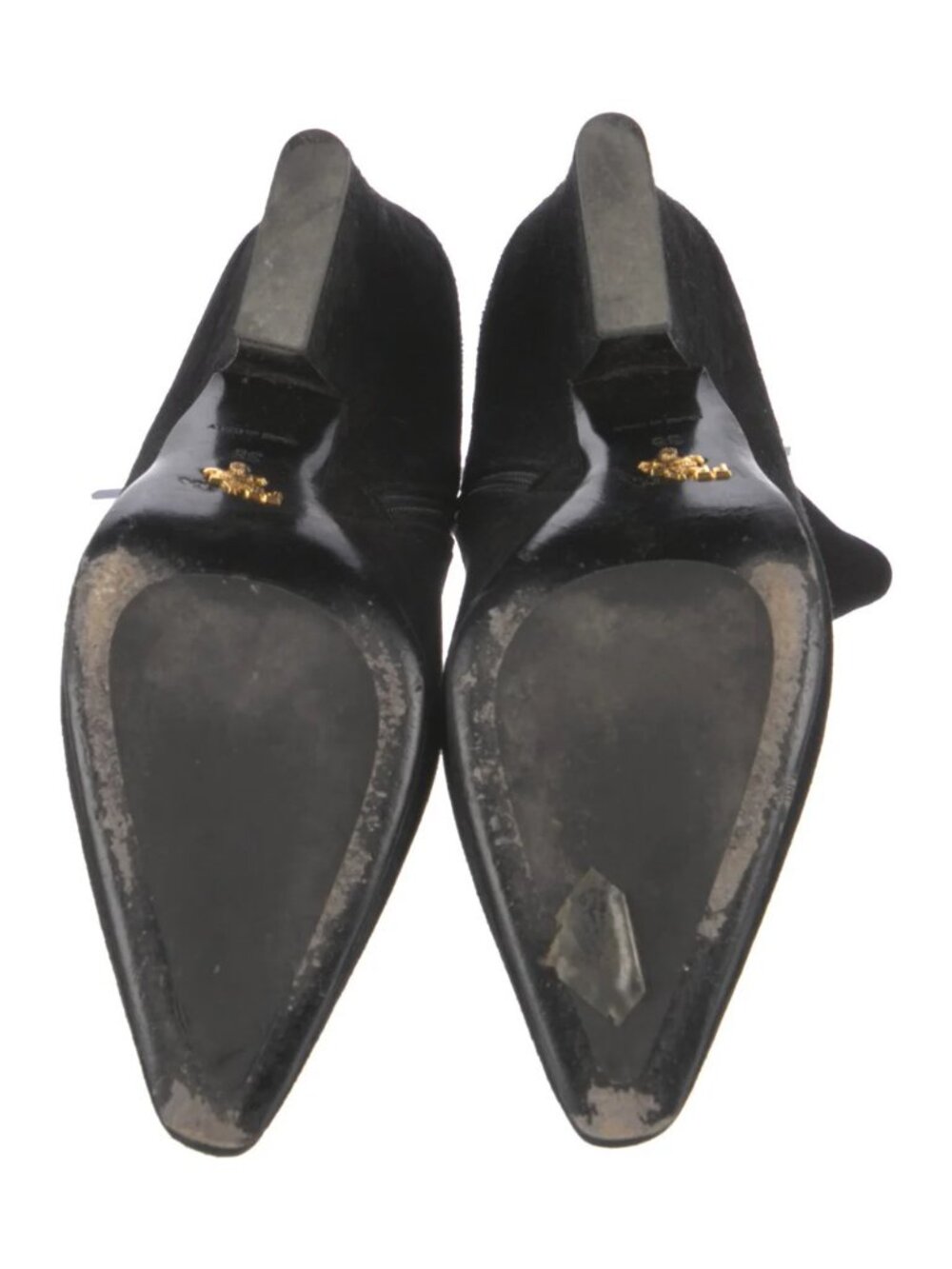 PRADA-Suede Boots Women's Size: 8 | IT 38 (Fits size 7.5) - Picture 5 of 5
